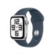Apple Watch SE GPS Cassa 40mm in Alluminio Argento con Cinturino Sport Blu Tempesta - S/M 2