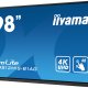 iiyama TE9812MIS-B1AG visualizzatore di messaggi Pannello A digitale 2,49 m (98
