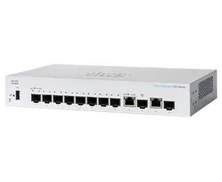 Cisco CBS350 Gestito L3 Gigabit Ethernet (10/100/1000) 1U Nero, Grigio