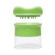 OXO 11151300V1 grattugia e spiralizzatore manuali Grattugia girevole Verde, Translucent 2