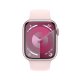 Apple Watch Series 9 GPS Cassa 45mm in Alluminio Rosa con Cinturino Sport Rosa Confetto - M/L 3