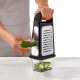 OXO Good Grips Kastenreibe Grattugia piatta Nero, Verde, Acciaio inox 9