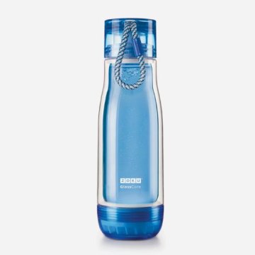 Zoku ZK128 Uso quotidiano 475 ml Vetro borosilicato Blu