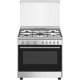 Smeg Concert CX91GMBL Cucina freestanding Elettrico Gas Acciaio inox A 2