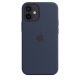 Apple Custodia MagSafe in silicone per iPhone 12 mini - Blu navy 6