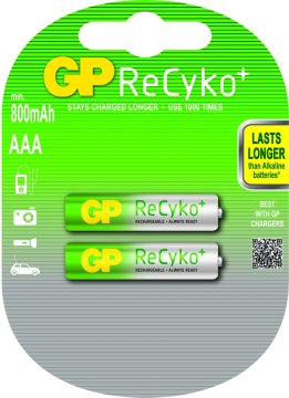 GP Batteries AAA Batteria ricaricabile Mini Stilo AAA Nichel-Metallo Idruro (NiMH)