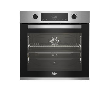 Beko Forno Multifunzione BBVM12400XPS doppia cavità Split&Cook Pirolitico, bPRO500, 15 Funzioni, A+, Acciaio Inox