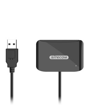 Sitecom MD-1001 lettore di schede USB 2.0 Nero