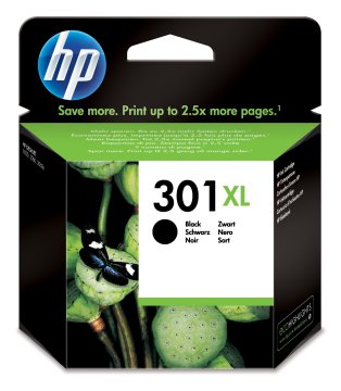 HP Cartuccia originale inchiostro nero ad alta capacità 301XL