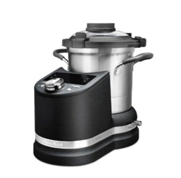 KitchenAid Artisan 1500 W 4,5 L Nero, Acciaio inox