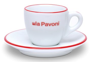 la Pavoni LPACUPCE01 tazza Rosso, Bianco Caffè 1 pz