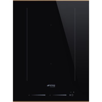 Smeg Dolce Stil Novo SIM6323R piano cottura Nero Da incasso 38 cm Piano cottura a induzione 2 Fornello(i)