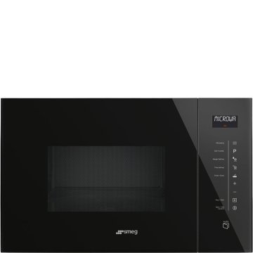 Smeg FMI125N forno a microonde Nero Microonde con grill Da incasso 26 L 900 W