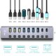 i-tec USB-A/USB-C Charging HUB 9port with LAN + Power Adapter 60 W 6