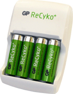 GP Batteries Specialty Series ReCyko+Value AR01 carica batterie