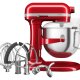 KitchenAid 5KSM70SHXECA Sbattitore con base 325 W Rosso 2