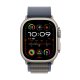 Apple Watch Ultra 2 GPS + Cellular, Cassa 49m in Titanio con Blu Alpine Loop - Medium 3