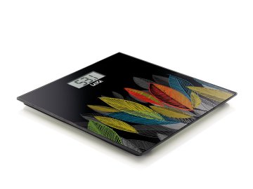 Laica PS1076 Quadrato Nero, Multicolore Bilancia pesapersone elettronica