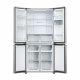 Haier Cube 83 Serie 3 HCR3818EWMM frigorifero side-by-side Libera installazione 463 L E Platino, Acciaio inox 29