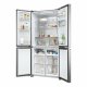 Haier Cube 83 Serie 3 HCR3818EWMM frigorifero side-by-side Libera installazione 463 L E Platino, Acciaio inox 32