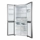 Haier Cube 83 Serie 3 HCR3818EWMM frigorifero side-by-side Libera installazione 463 L E Platino, Acciaio inox 33