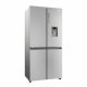 Haier Cube 83 Serie 3 HCR3818EWMM frigorifero side-by-side Libera installazione 463 L E Platino, Acciaio inox 43