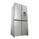 Haier Cube 83 Serie 3 HCR3818EWMM frigorifero side-by-side Libera installazione 463 L E Platino, Acciaio inox 45