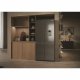 Haier Cube 83 Serie 3 HCR3818EWMM frigorifero side-by-side Libera installazione 463 L E Platino, Acciaio inox 49