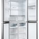 Haier Cube 83 Serie 3 HCR3818EWMM frigorifero side-by-side Libera installazione 463 L E Platino, Acciaio inox 6