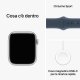 Apple Watch Series 9 GPS Cassa 45mm in Alluminio Argento con Cinturino Sport Blu Tempesta - M/L 11