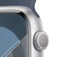 Apple Watch Series 9 GPS Cassa 45mm in Alluminio Argento con Cinturino Sport Blu Tempesta - M/L 4