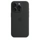 Apple Custodia MagSafe in silicone per iPhone 15 Pro - Nero 5