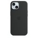 Apple Custodia MagSafe in silicone per iPhone 15 - Nero 2