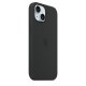 Apple Custodia MagSafe in silicone per iPhone 15 - Nero 5