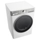 LG F4R9009TPWC Lavatrice 9kg AI DD, Classe A-40%, 1400 giri, TurboWash, Vapore 18