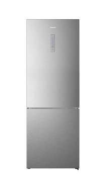 Hisense RB645N4BIE frigorifero con congelatore Libera installazione 495 L E Acciaio inossidabile