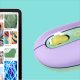 Logitech POP Mouse Wireless con Emoji personalizzabili, Tecnologia SilentTouch, Precisione e Velocità, Design Compatto, Bluetooth, USB, Multidispositivo, Compatibile OS - Daydream 6