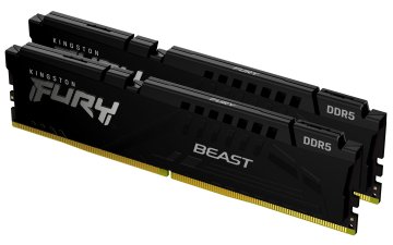 Kingston Technology FURY Beast 32 GB 5600 MT/s DDR5 CL40 DIMM (Kit da 2) Nero