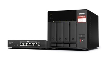 QNAP TS-H1677AXU-RP-R7-32G server NAS e di archiviazione Armadio (3U) AMD Ryzen™ 7 32 GB DDR5 0 TB