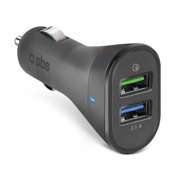 SBS Caricabatterie da auto USB - Quick Charge