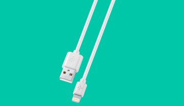 CAVO DATI USB 1M LIGHTNING BIANCO