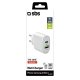 SBS Caricabatterie caricatore 20 Watt - Ricarica ultra rapida e due porte USB 3