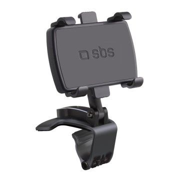 SBS Supporto orientabile per auto con gancio per smartphone fino a 7"