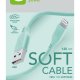 Cellularline Soft cable 120 cm - Lightning 6