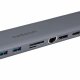 Mediacom MD-C322 replicatore di porte e docking station per laptop USB 3.2 Gen 1 (3.1 Gen 1) Type-C Grigio 2