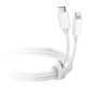 SBS TECABLETISSUETCL cavo Lightning 1,5 m Bianco 3