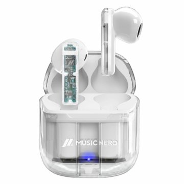 SBS Music Hero Auricolare True Wireless Stereo (TWS) In-ear Musica e Chiamate Bluetooth Bianco