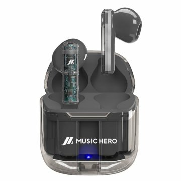 SBS Music Hero Auricolare True Wireless Stereo (TWS) In-ear Musica e Chiamate Bluetooth Nero