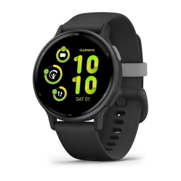 Garmin Vivoactive 5 3,05 cm (1.2") AMOLED Digitale 390 x 390 Pixel Touch screen Nero Wi-Fi GPS (satellitare)