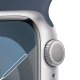 Apple Watch Series 9 GPS Cassa 41mm in Alluminio Argento con Cinturino Sport Blu Tempesta - M/L 4